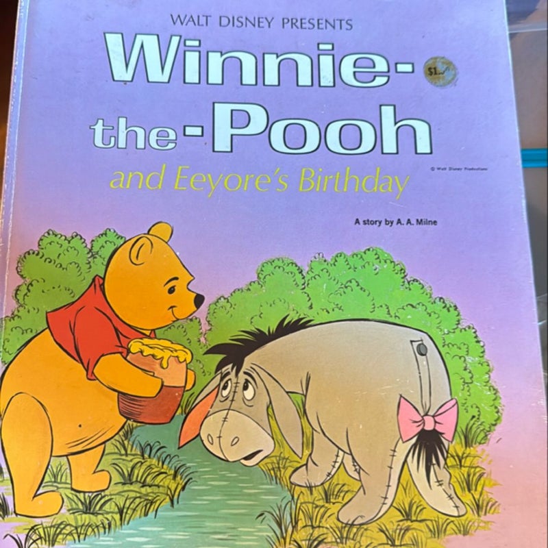 Winnie The Pooh and Eeyore’s Birthday