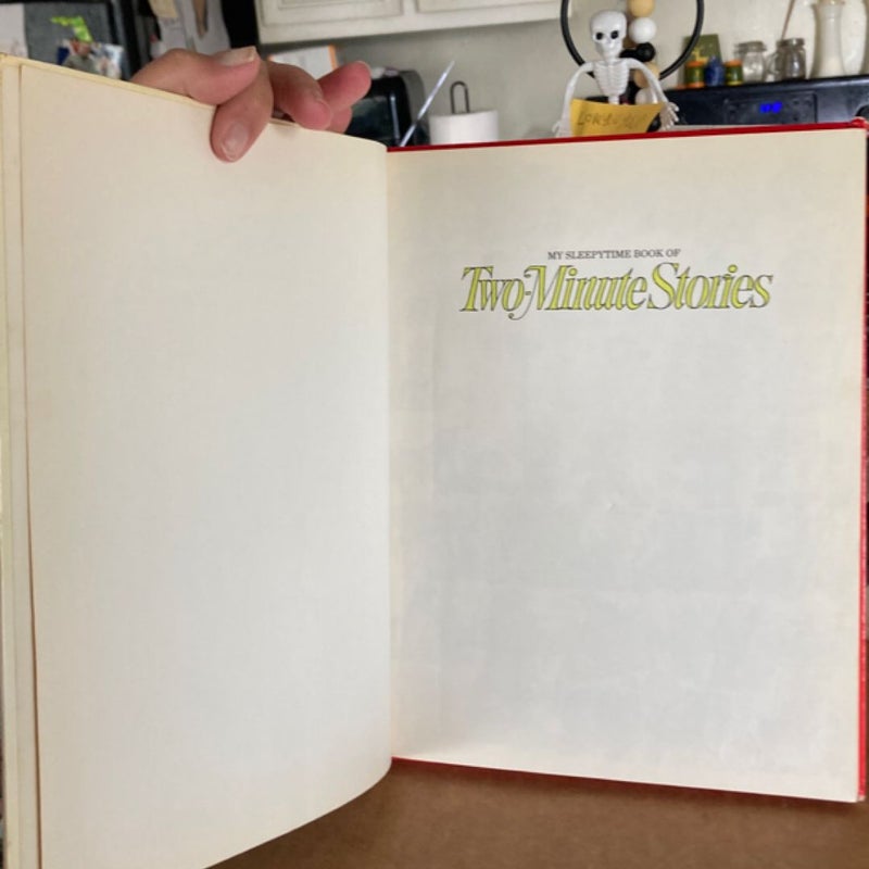 My Sleepytime Book of Two-Minute Stories (VINTAGE )