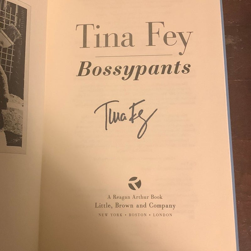 BOSSYPANTS- SIGNED First Edition/First Printing Hardcover!
