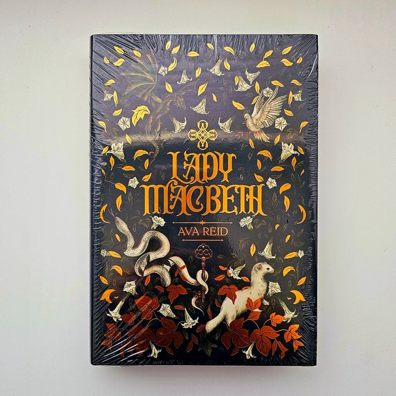 Lady Macbeth SIGNED By Ava Reid Owlcrate Special Edition Exclusive Art & Design