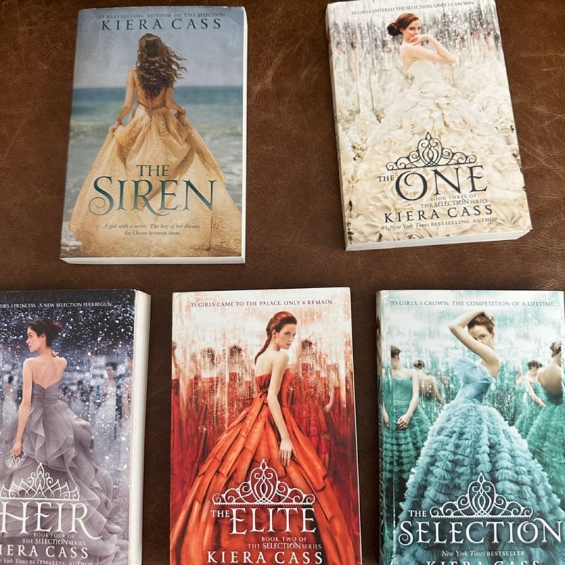 The Selection 5-Book Set by Kiera Cass