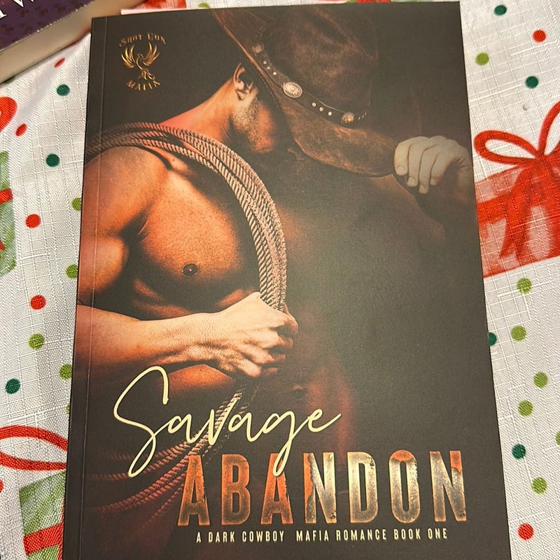 Savage Abandon (Signed copy romance reveal box special edition )