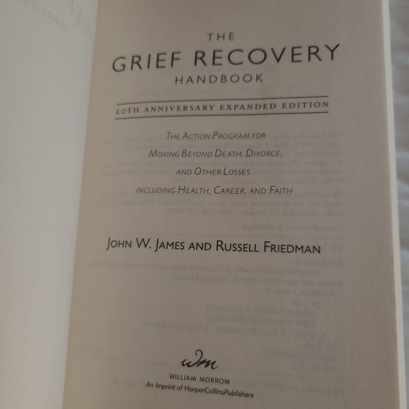 The Grief Recovery Handbook, 20th Anniversary Expanded Edition