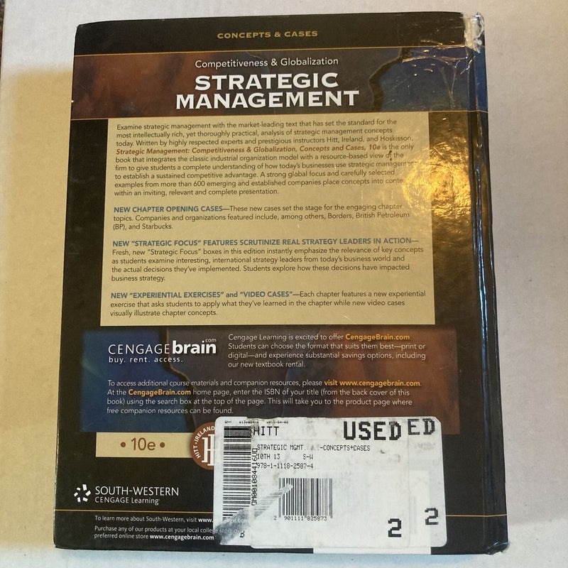 Strategic Management: Concepts and Cases