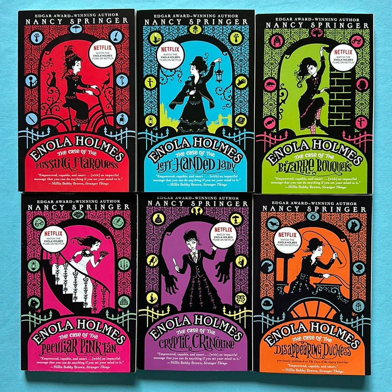 Enola Holmes series set