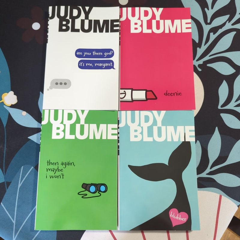 Judy Blume 4 Book Bundle New