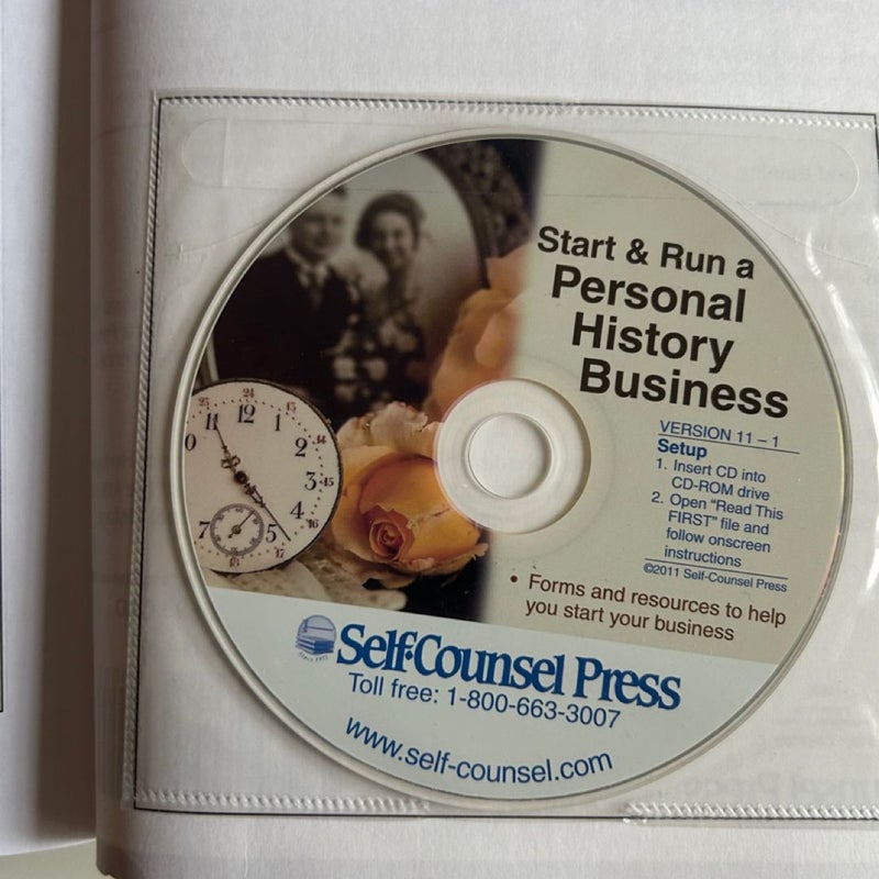 Start and Run a Personal History Business