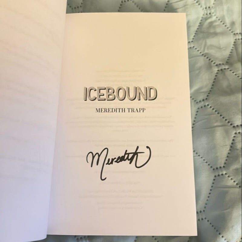 Icebound (Probably smut Signed with character art) 