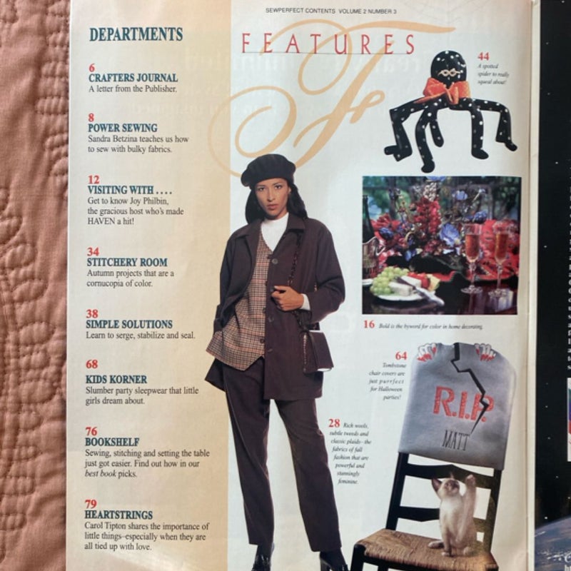 Sew Perfect Magazine (Fall 1997)