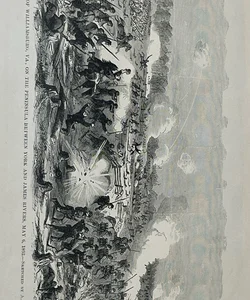 Battle Of Williamsburg VA, 1862 Pictorial Battles of The Civil War 16x11’’