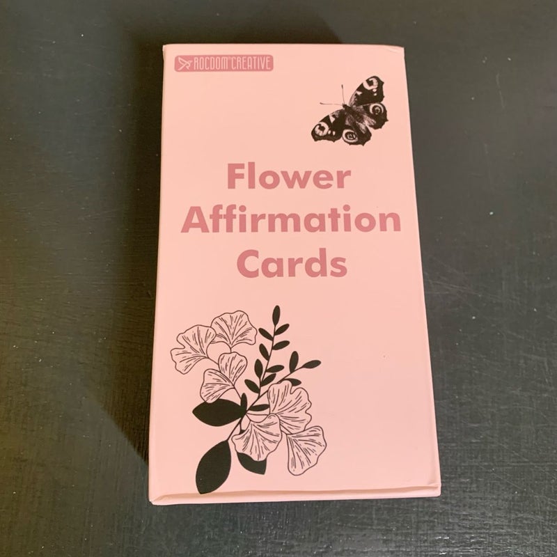 Flower Affirmation Cards - New!