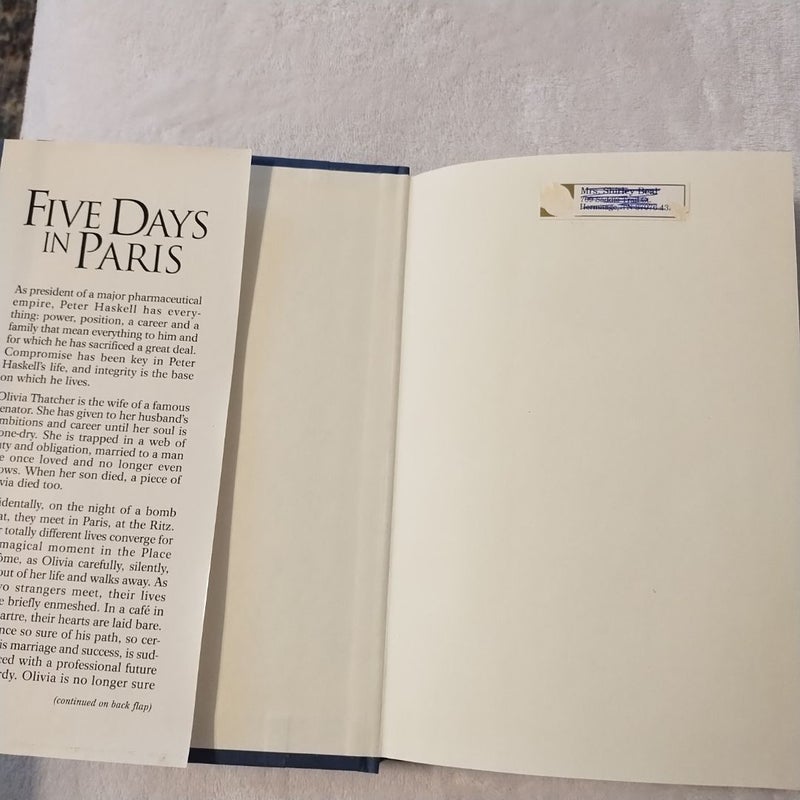 Five Days in Paris