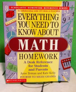 Everything You Need to Know about Math Homework