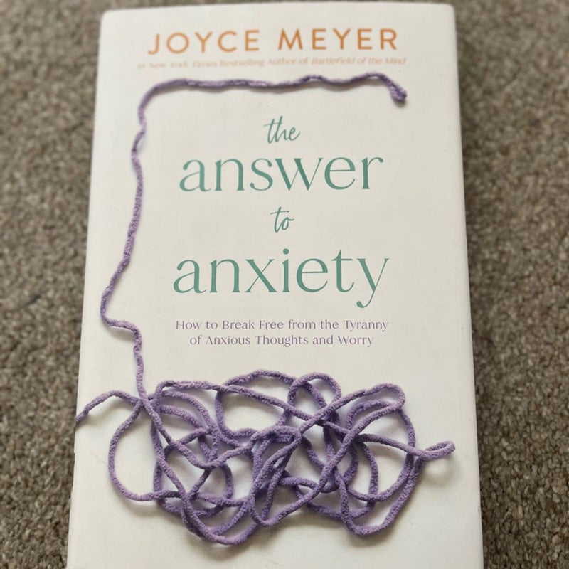 The Answer to Anxiety