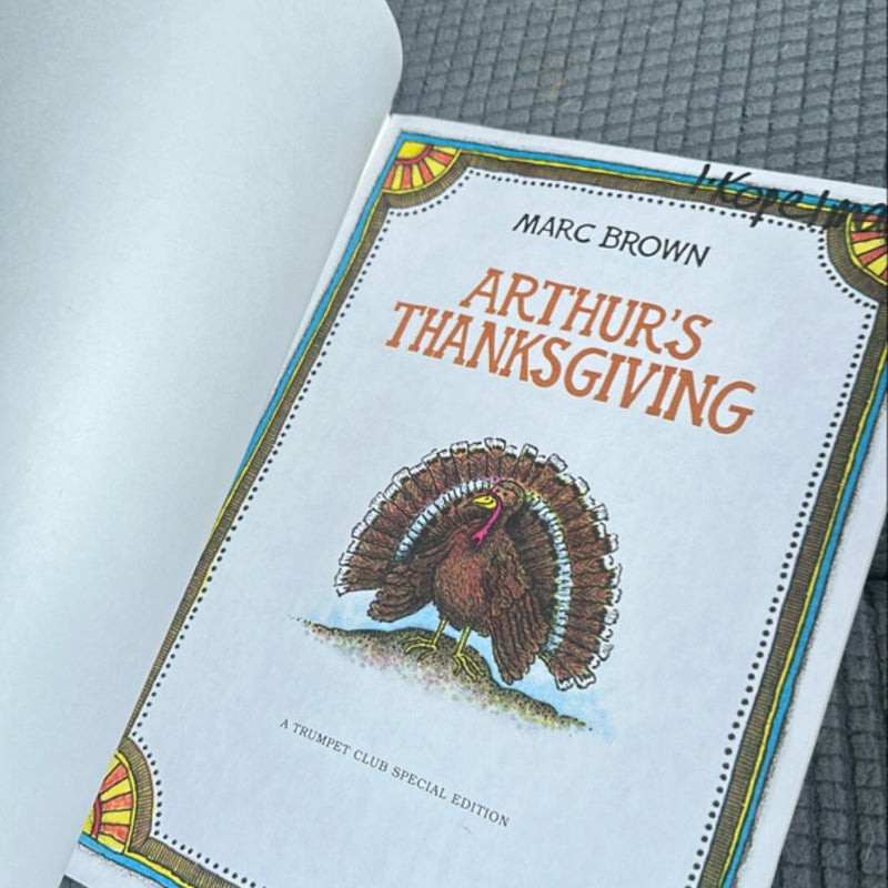 Arthur’s Thanksgiving