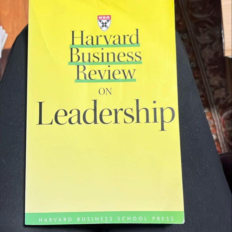 Harvard Business Review on Leadership