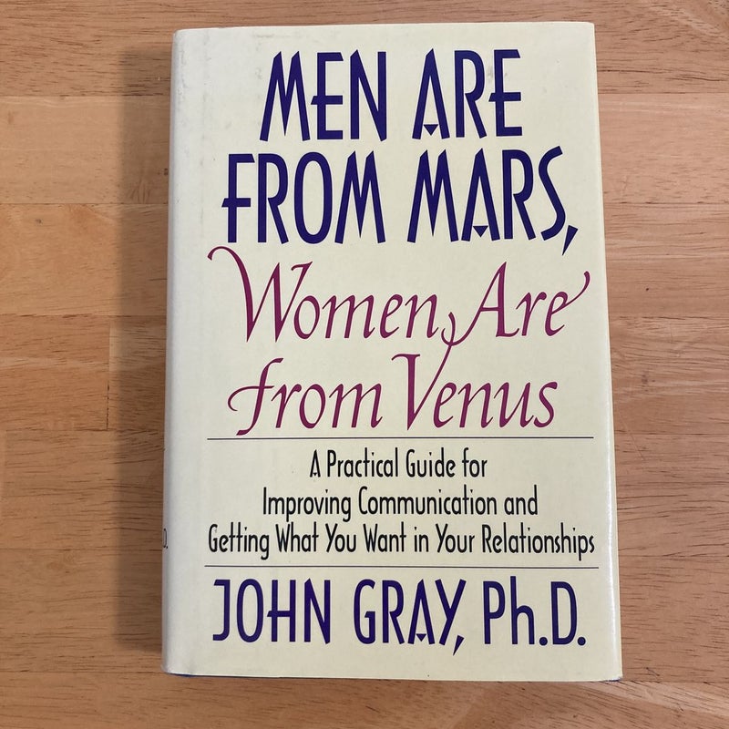 Men Are from Mars, Women Are from Venus