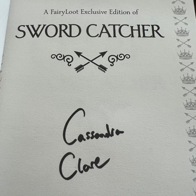 Sword Catcher Fairyloot digital signature