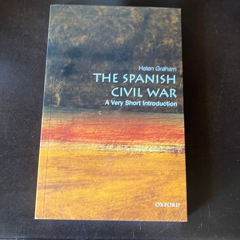 The Spanish Civil War: a Very Short Introduction