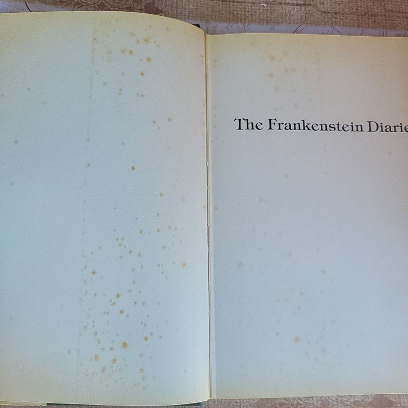 The Frankenstein Diaries