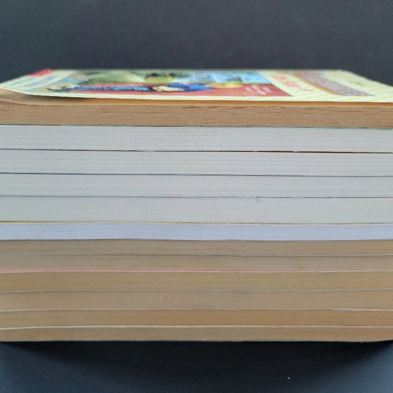
THE BABYSITTERS CLUB VINTAGE 1980s SET OF 12 BOOKS ANN. M. MARTIN MIXED COVERS