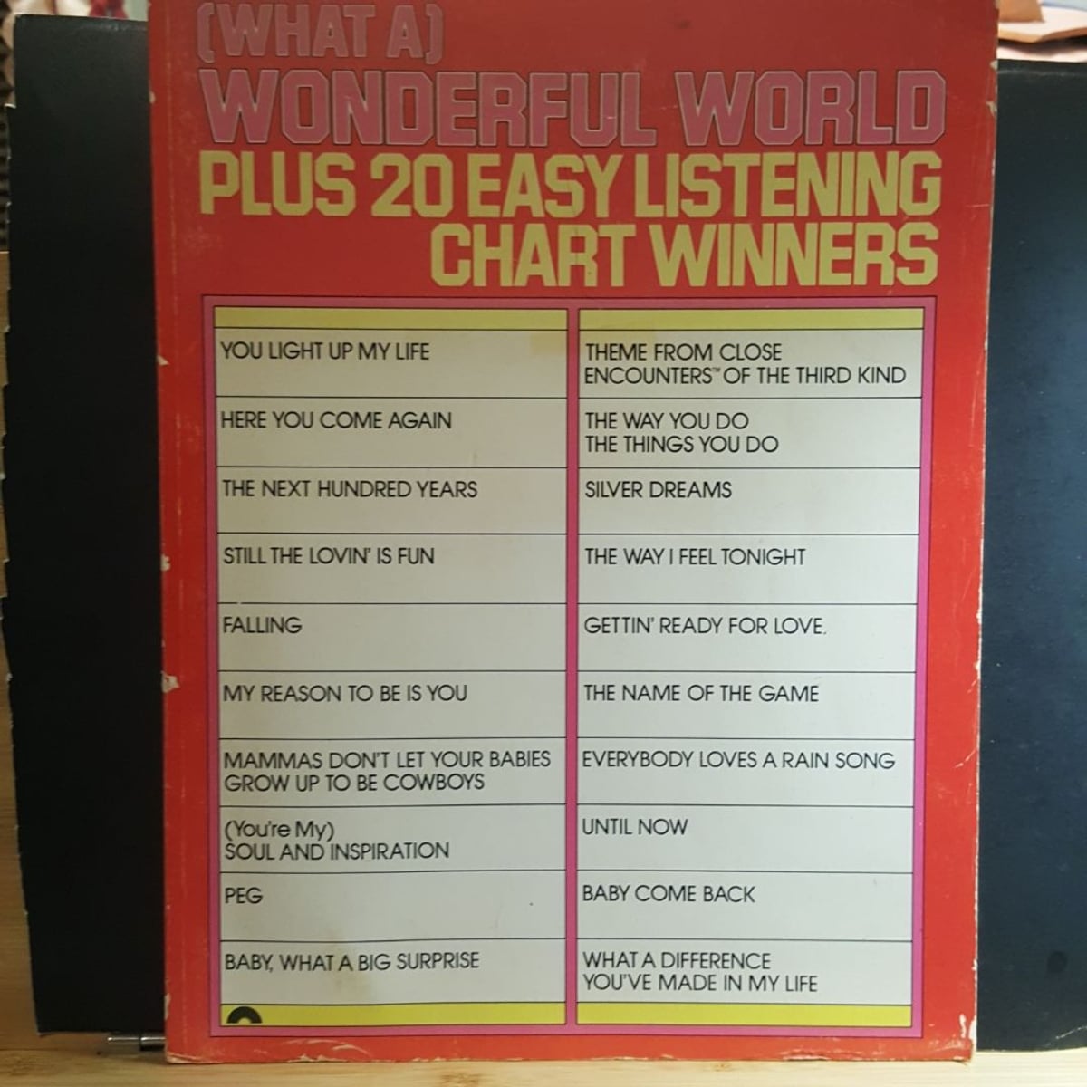 What a Wonderful World plus 20 easy listening chart winners by Various ...