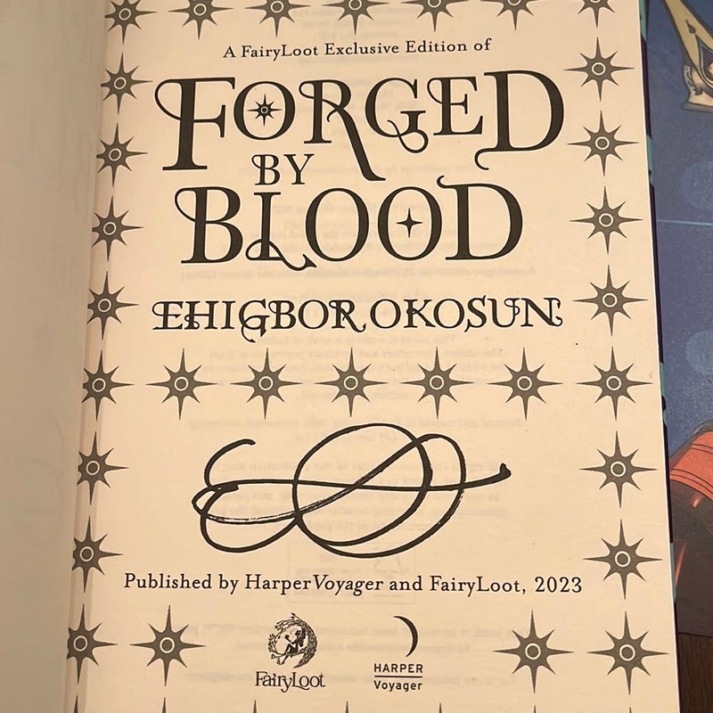 Forged by Blood ( Fairyloot Edition )