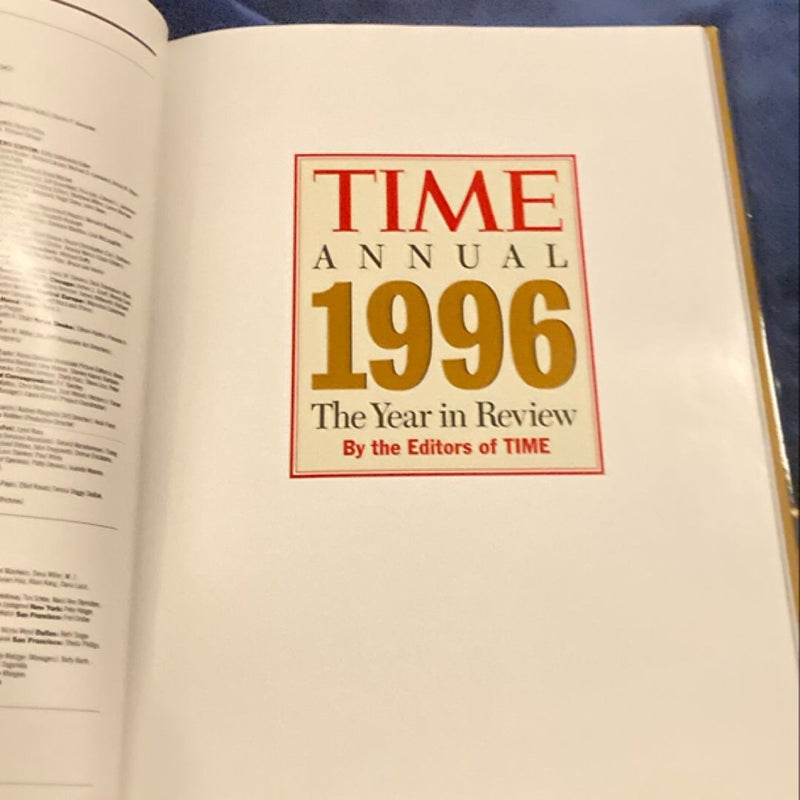 Time Annual 1996