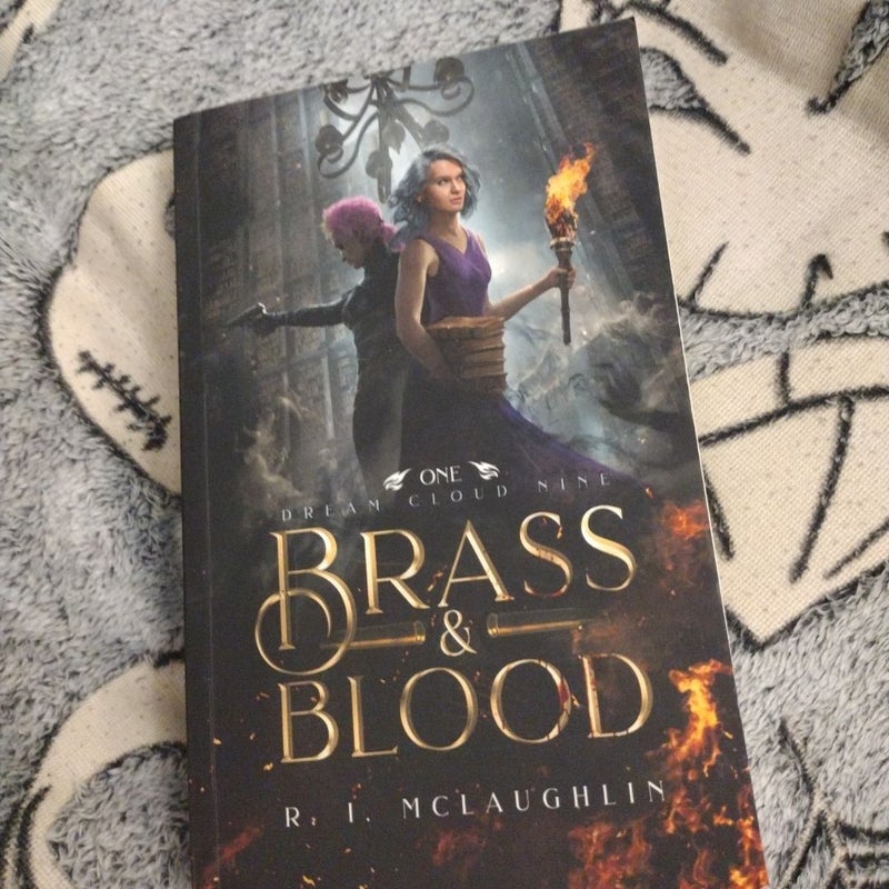 -SIGNED & FIRST EDITION- Brass & Blood