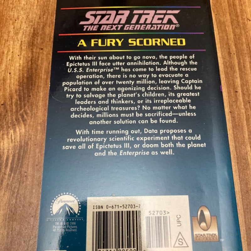 Star Trek    A Fury Scorned