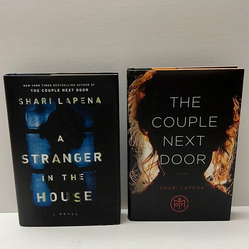 Shari Lapena (2- Hardback)  Bundle: A Stranger In The House & The Couple Next Door 