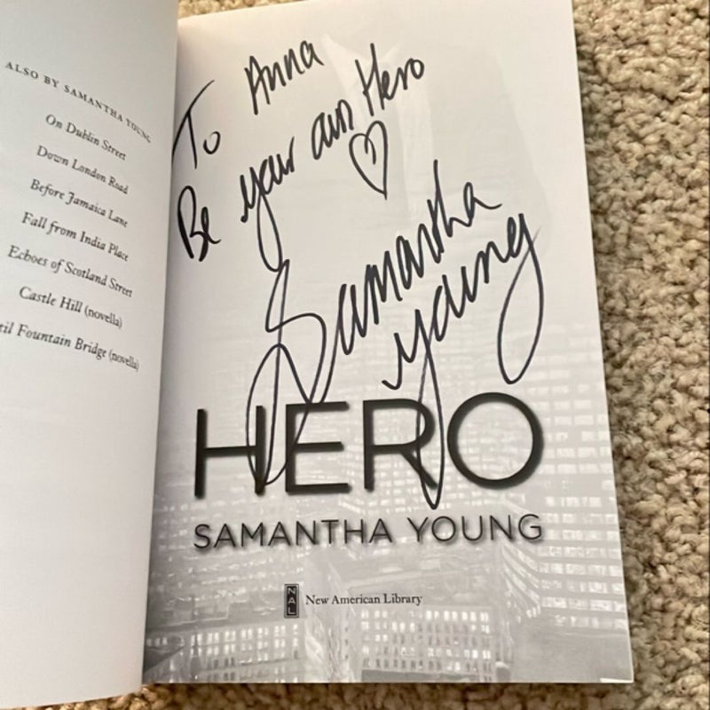 Hero (signed by the author)