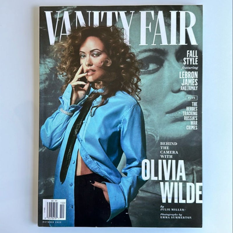 Vanity Fair Magazine. October 2022 Issue. Lebron James, Olivia Wilde.