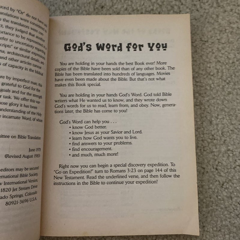 Amazon Outfitters New Testament