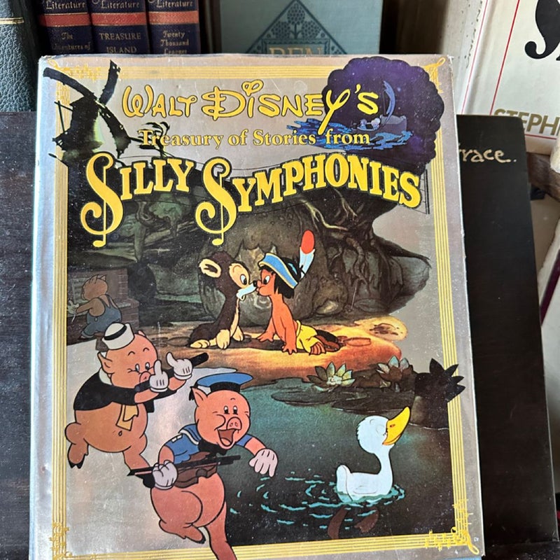 Silly Symphonies : Walt Disney's Treasury of Stories vintage 1981 HCB