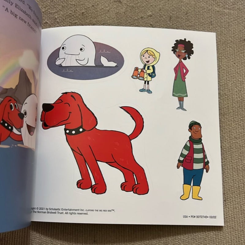 The Big New Friend (Clifford the Big Red Dog Storybook)