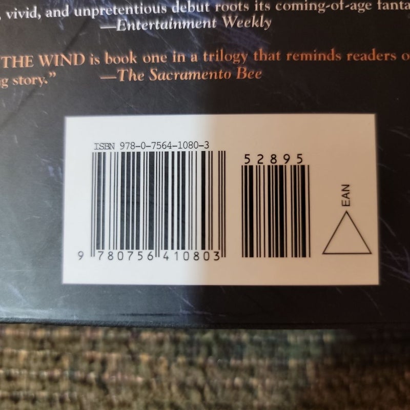 The Name of The Wind (AUTOGRAPHED First Edition)