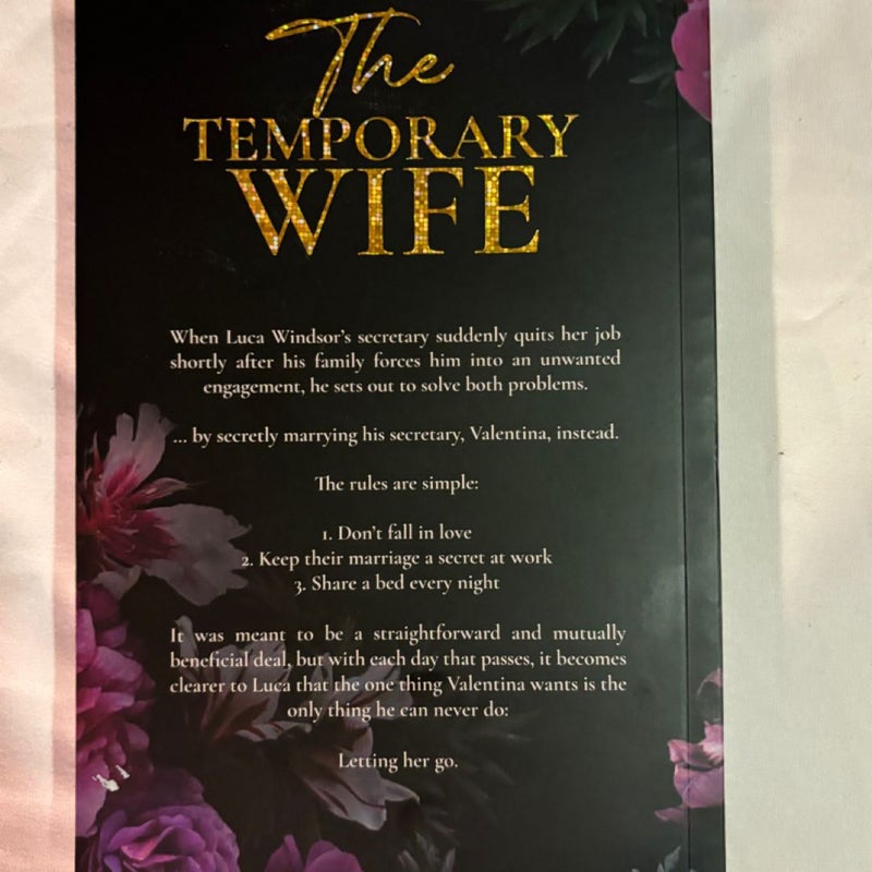 The Temporary Wife SIGNED Book Bonanza Special Edition