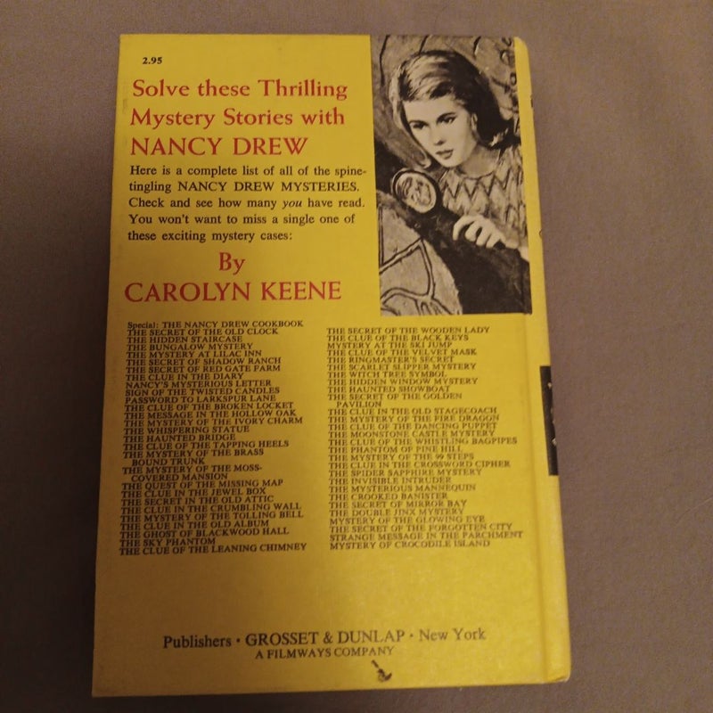 Vintage 1962 Nancy Drew Mystery The Clue In The Diary