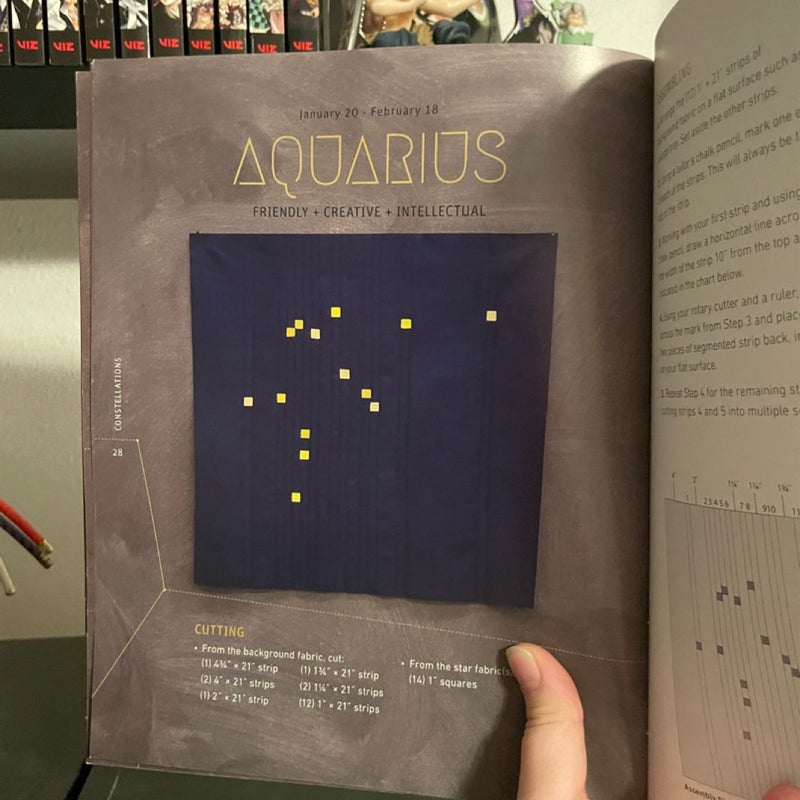 Constellations: 12 Pieced Astrological Blocks, 8 Personalized Sewing Projects