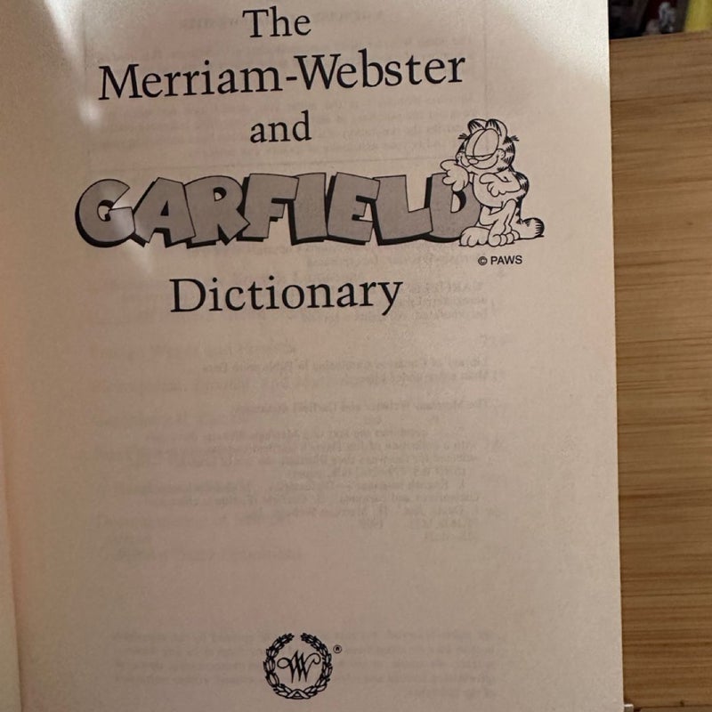 The Merriam-Webster and Garfield Dictionary