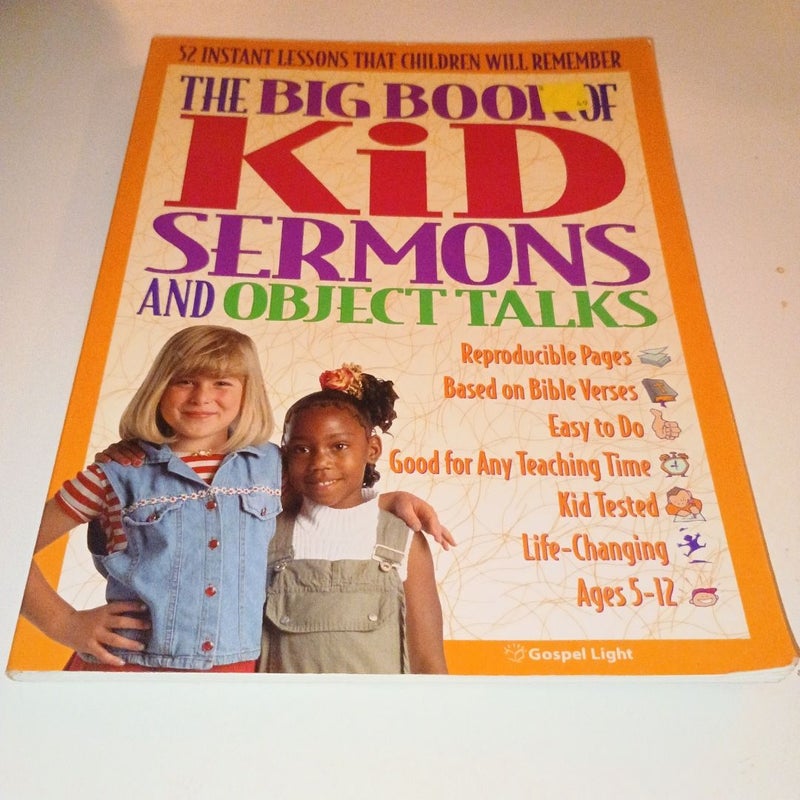 The Big Book of Kid Sermons and Object Talks