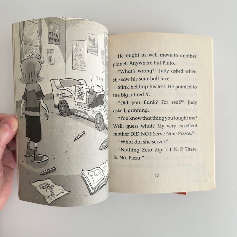 Stink book bundle, 3 books