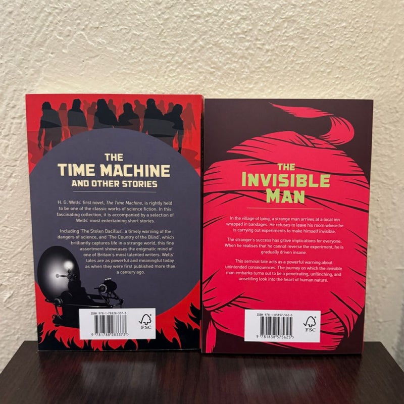 H. G. Wells Bundle: The Time Machine & The Invisible Man 