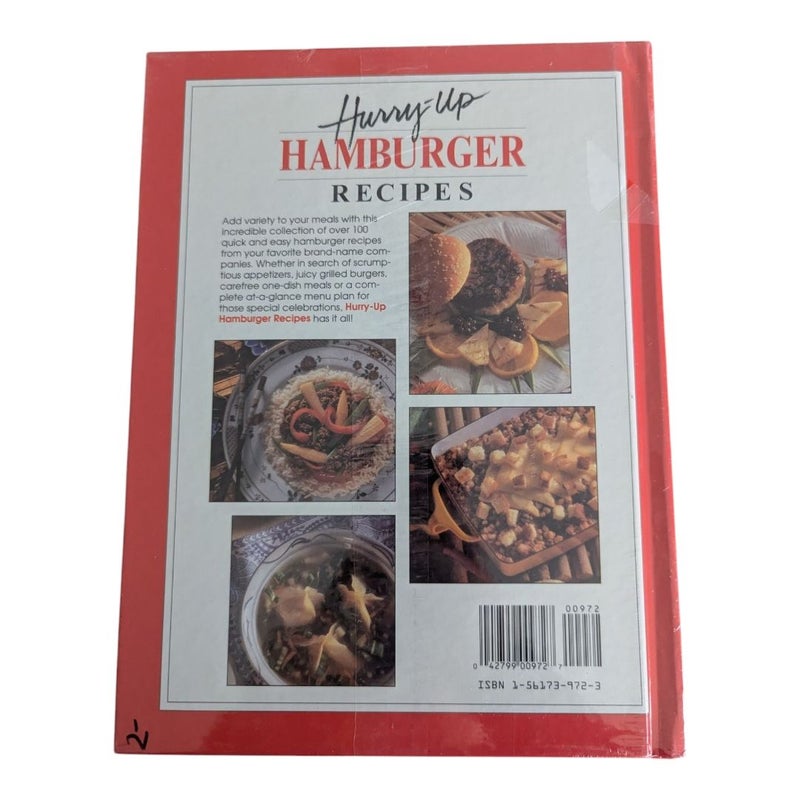 Hurry-up Hamburger Recipes