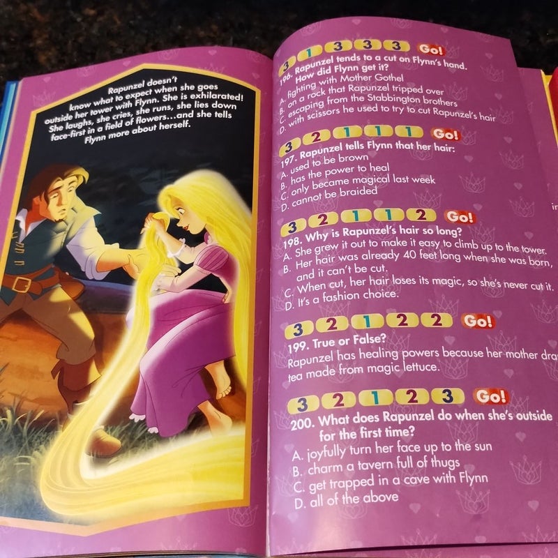 Disney Princess Talking Quiz Book