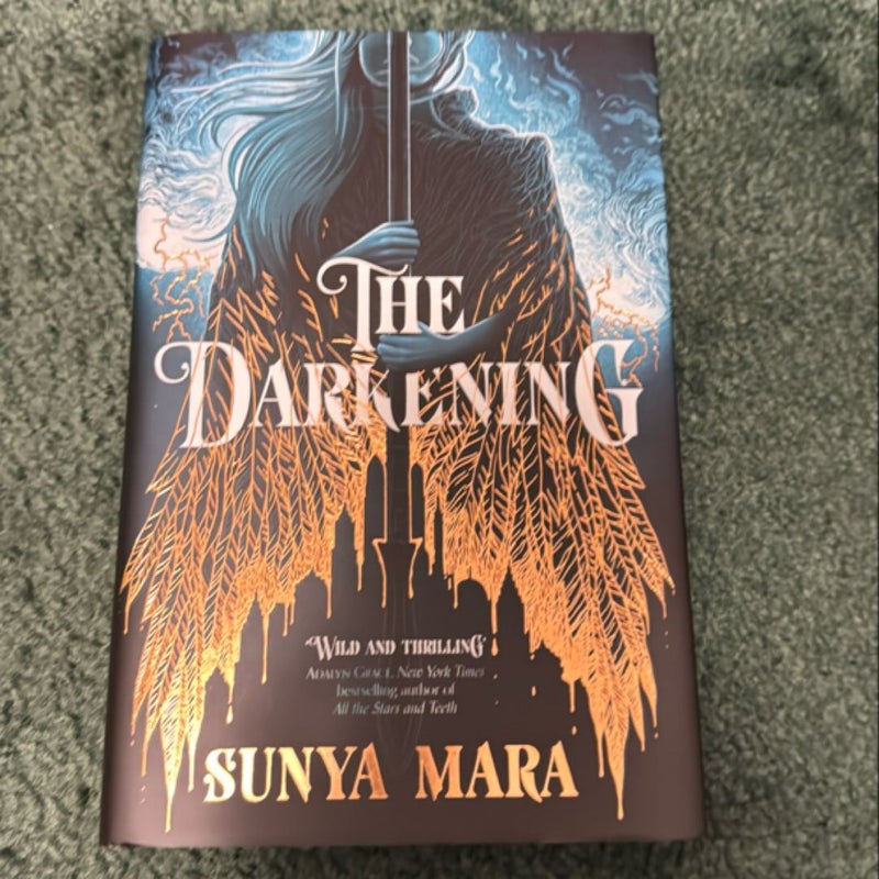 Fairyloot Trails and Retribution July 2022 Box The Darkening by Sunya Mara