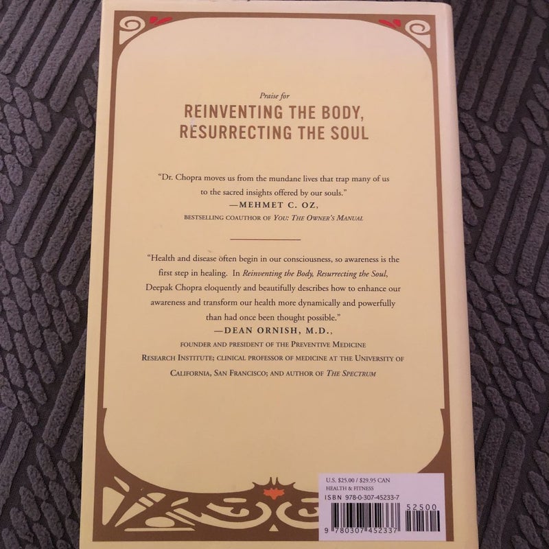 Reinventing the Body, Resurrecting the Soul