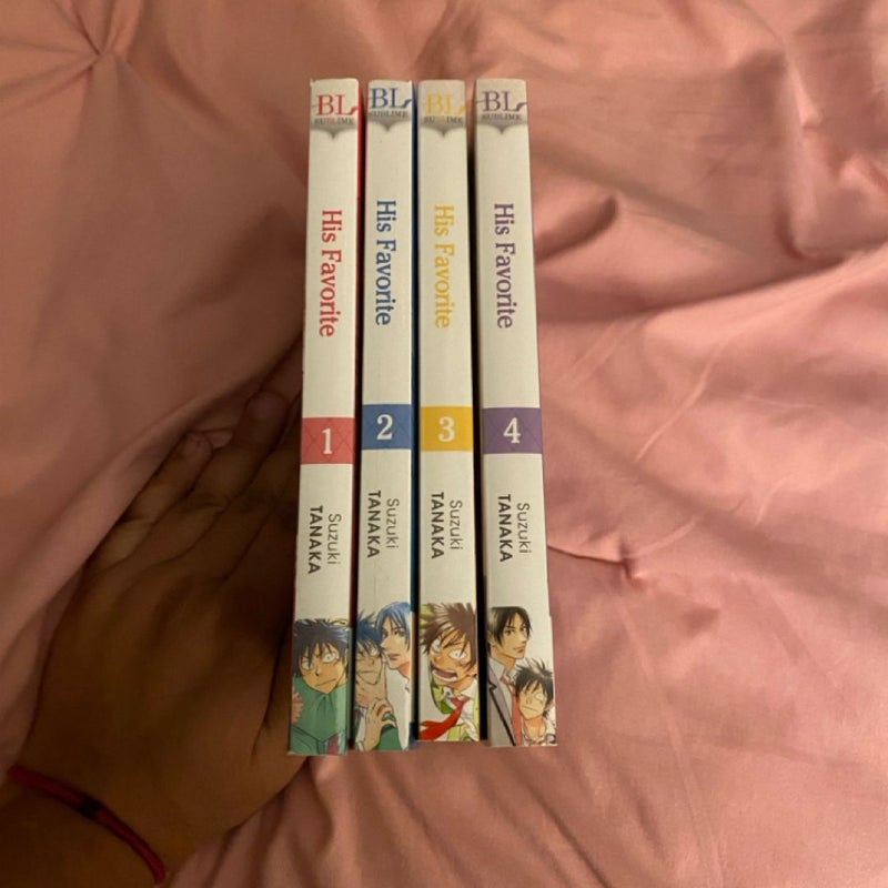 His Favorite, manga volumes 1-4