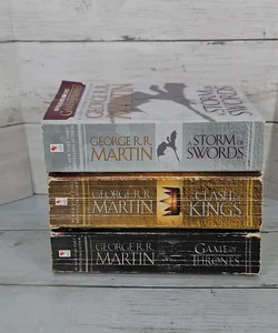 Game of Thrones Books 1-3